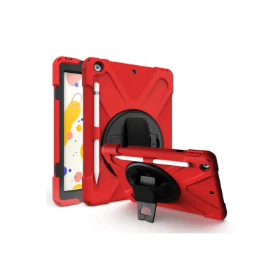 BUĞZ İpad Air 3 10.5 Kılıf Amazing Tablet Kapak - Kırmızı