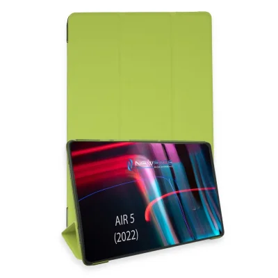 BUĞZ İpad Air 5 (2022) Kılıf Tablet Smart Kılıf - Açık Yeşil
