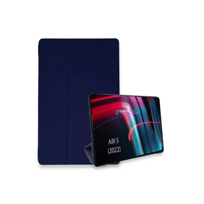 BUĞZ İpad Air 5 (2022) Kılıf Tablet Smart Kılıf - Lacivert