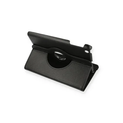 BUĞZ İpad Mini 1 Kılıf 360 Tablet Deri Kılıf - Siyah