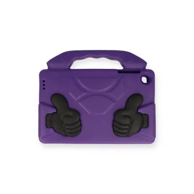 BUĞZ İpad Pro 11 (2020) Kılıf Like Stantlı Tablet Silikon - Mor