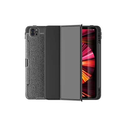 BUĞZ İpad Pro 11 (2020) Kılıf Tablet Focus Silikon - Siyah