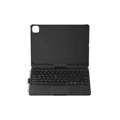 BUĞZ İpad Pro 11 (2024) F11 Ats Kılıf Magic Dönen Klavyeli Tablet Kılıf - Siyah