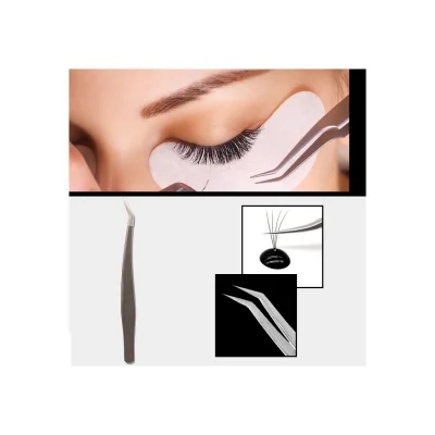  İpek Kirpik Takma Şekillendirme Ve Düzeltme Cımbızı 856