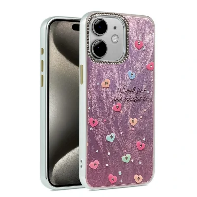 BUĞZ İphone 11 Kılıf Blade Aynalı Desenli Kapak - Desen 8