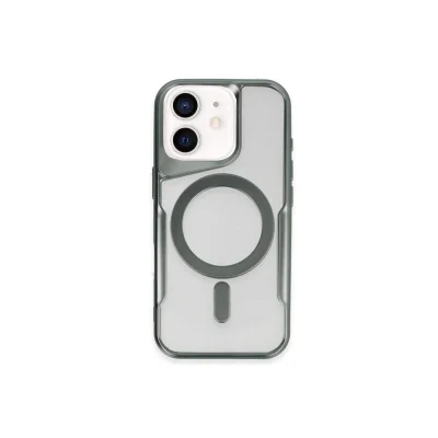 BUĞZ İphone 11 Kılıf Boyi Magsafe Silikon Kapak - Yeşil