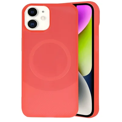 BUĞZ İphone 11 Kılıf Maya Karbon Kapak - Kırmızı