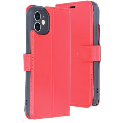 BUĞZ İphone 11 Kılıf Trend S Plus Kapaklı Kılıf - Kırmızı