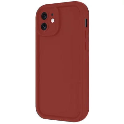 BUĞZ İphone 11 Kılıf Viera Silikon - Bordo