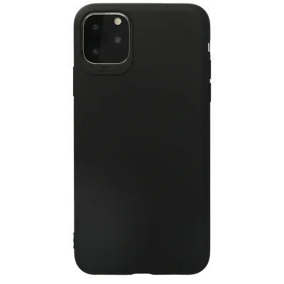 BUĞZ İphone 11 Pro Max Kılıf First Silikon - Siyah