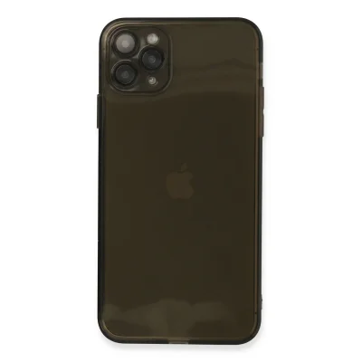 BUĞZ İphone 11 Pro Max Kılıf Fly Lens Silikon - Siyah