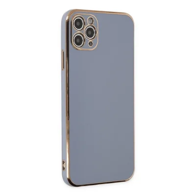 BUĞZ İphone 11 Pro Max Kılıf Volet Silikon - Mavi