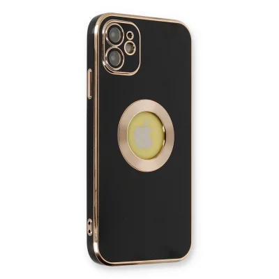 BUĞZ İphone 12 Kılıf Store Silikon - Siyah