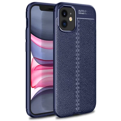 BUĞZ İphone 12 Mini Kılıf Auto Focus Kapak - Lacivert