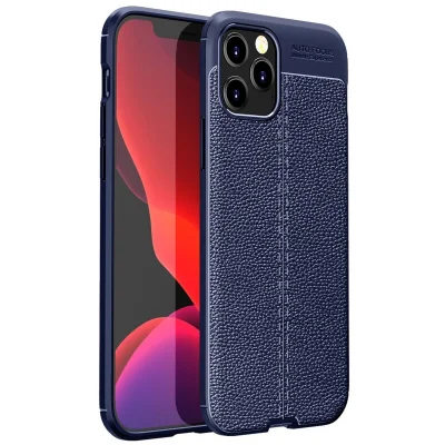 BUĞZ İphone 12 Pro Kılıf Auto Focus Kapak - Lacivert