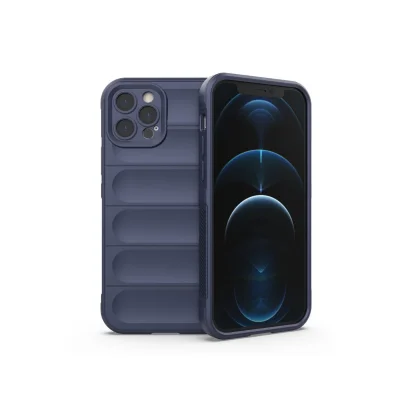 BUĞZ İphone 12 Pro Kılıf Optimum Silikon - Lacivert