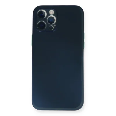 BUĞZ İphone 12 Pro Kılıf Pp Ultra İnce Kapak - Mavi