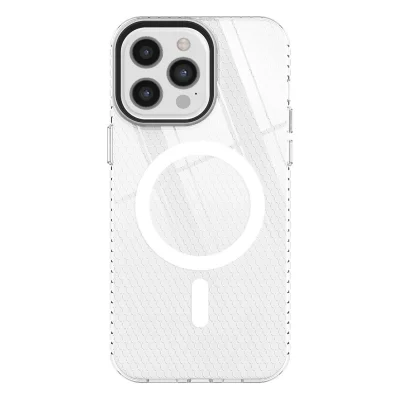 BUĞZ İphone 12 Pro Max Kılıf Beta Magneticsafe Silikon - Şeffaf