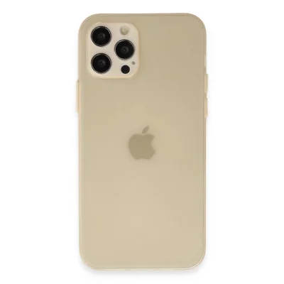BUĞZ İphone 12 Pro Max Kılıf Puma Silikon - Gold