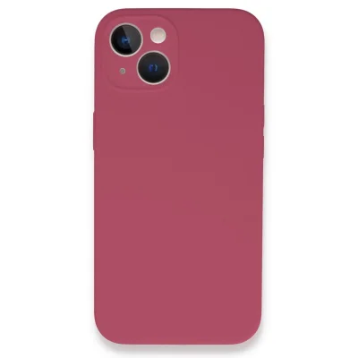 BUĞZ İphone 13 Mini Kılıf Lansman Legant Silikon - Fuşya