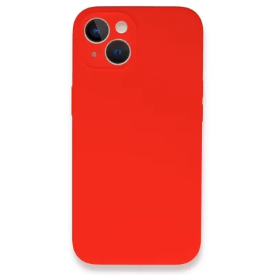 BUĞZ İphone 13 Mini Kılıf Lansman Legant Silikon - Kırmızı