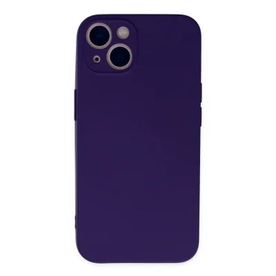 BUĞZ İphone 13 Mini Kılıf Nano İçi Kadife Silikon - Mor