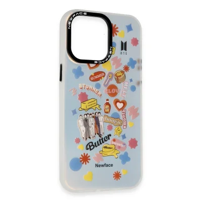 BUĞZ İphone 13 Pro Kılıf Estoril Desenli Kapak - Estoril - 16