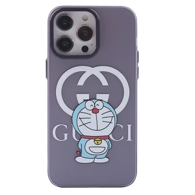 BUĞZ İphone 13 Pro Kılıf Prada Desenli Kapak - Prada Mor - 3