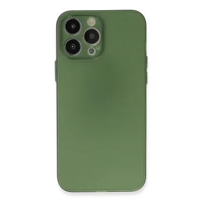 BUĞZ İphone 13 Pro Kılıf Puma Silikon - Yeşil