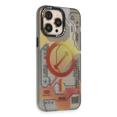 BUĞZ İphone 13 Pro Max Kılıf Venüs Magneticsafe Desenli Kapak - Venüs - 6