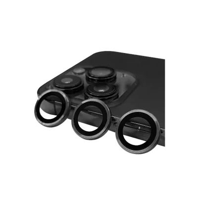 BUĞZ İphone 13 Pro Max Raze Metal Kamera Lens - Gri