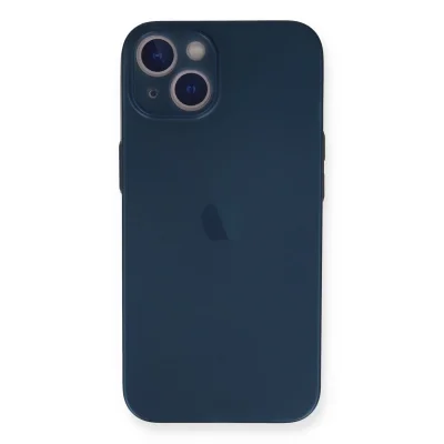 BUĞZ İphone 14 Plus Kılıf Pp Ultra İnce Kapak - Mavi