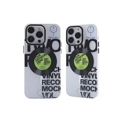 BUĞZ İphone 14 Pro Kılıf Apollo Magneticsafe Desenli Kapak - Apollo Şeffaf - 5