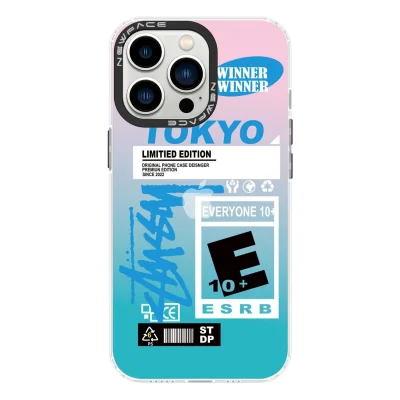 BUĞZ İphone 14 Pro Kılıf Estoril Desenli Kapak - Estoril - 1