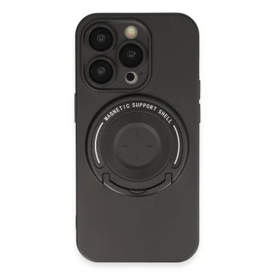 BUĞZ İphone 14 Pro Kılıf Lukka Magneticsafe Kapak - Siyah