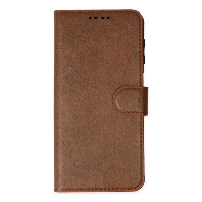 BUĞZ İphone 14 Pro Kılıf Trend S Plus Kapaklı Kılıf - Taba