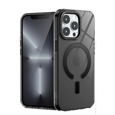 BUĞZ İphone 14 Pro Kılıf Troy Magsafe Kapak - Siyah
