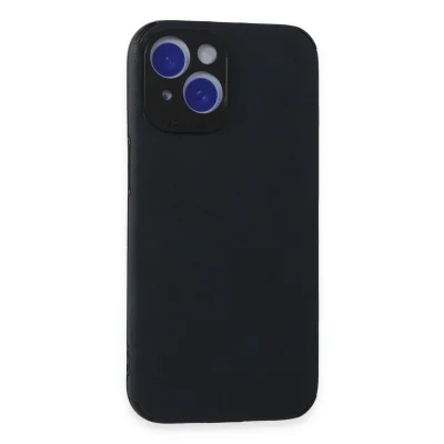 BUĞZ İphone 15 Kılıf Loop Deri Silikon - Lacivert