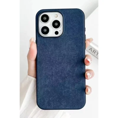 BUĞZ İphone 15 Pro Max Kılıf Karen Magsafe Kapak - Lacivert