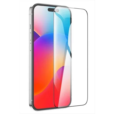 BUĞZ İphone 15 Pro Max Kırılmaz Cam Ekran Koruyucu