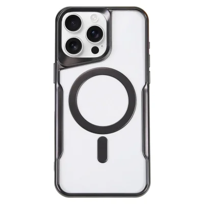 BUĞZ İphone 16 Pro Kılıf Boyi Magsafe Silikon Kapak - Siyah