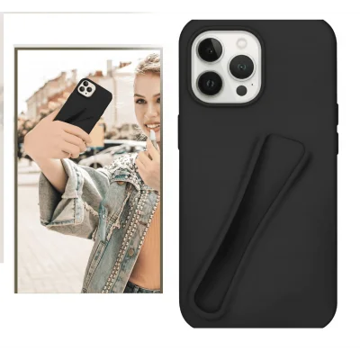 BUĞZ iPhone 16 Pro Max Lip Gloss Kılıf Siyah