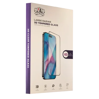 BUĞZ İphone 16e Bilvis 3d Radian Cam Ekran Koruyucu