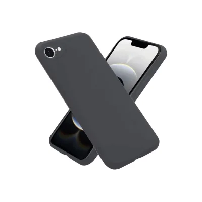 BUĞZ İphone 16e Kılıf First Silikon - Gri