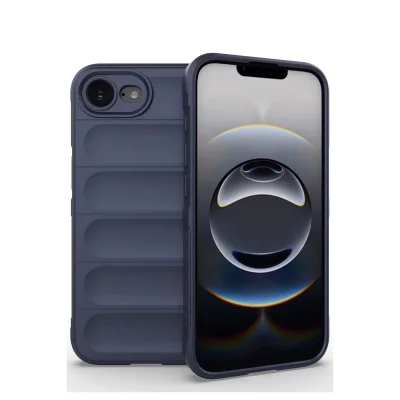 BUĞZ İphone 16e Kılıf Optimum Silikon - Lacivert