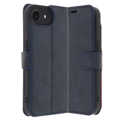 BUĞZ İphone 16e Kılıf Trend S Plus Kapaklı Kılıf - Lacivert