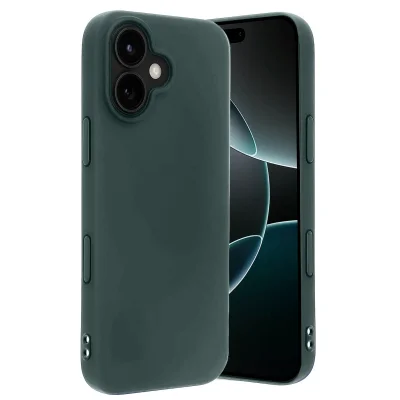 BUĞZ İphone 17 First Silikon - Koyu Yeşil