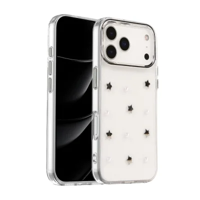 BUĞZ İphone 17 Pro Fiyonk Desenli Kapak - Desen 7