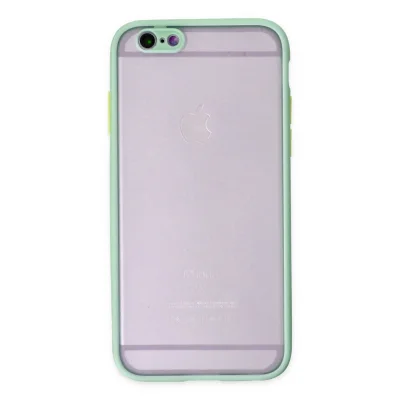 BUĞZ İphone 6 Kılıf Montreal Silikon Kapak - Turkuaz