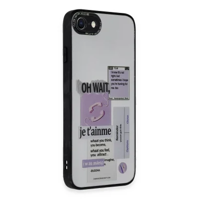 BUĞZ İphone 7 Kılıf Mirror Desenli Kapak - Mirror - 4